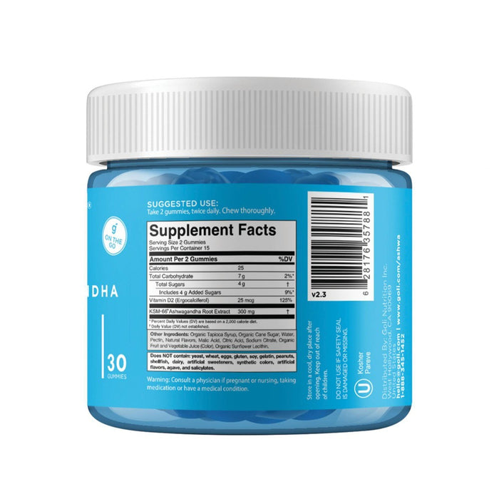 Goli Nutrition Ashwagandha Vegan Gummies - 30ct