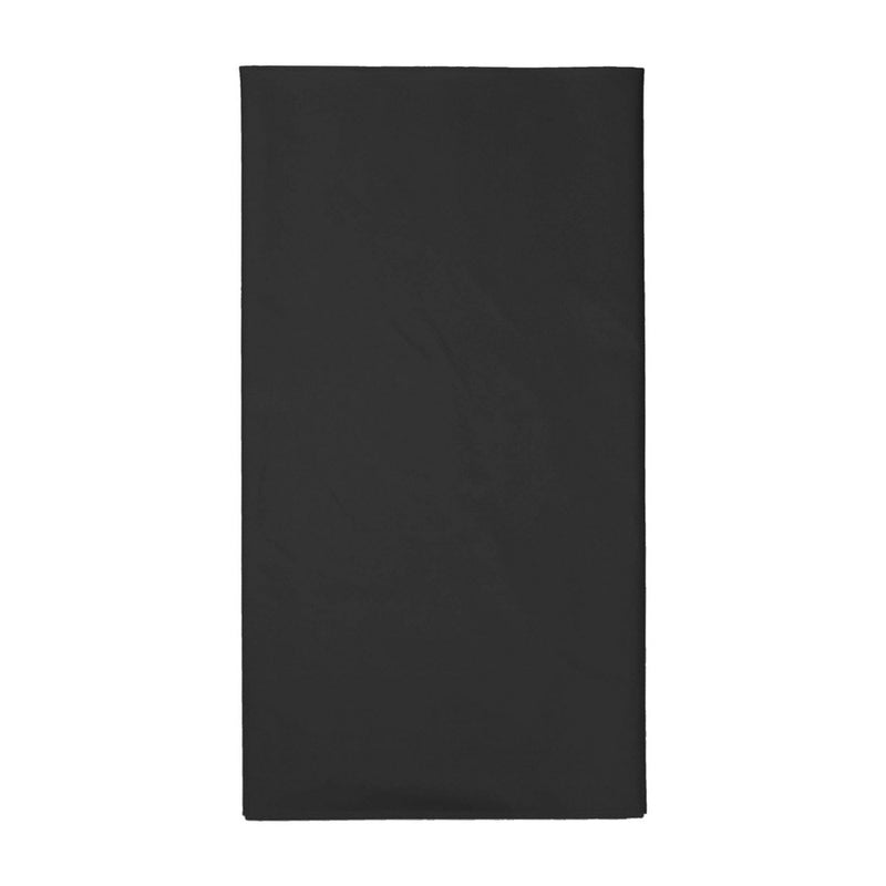 54" x 108" Solid Table Cover Black - Spritz