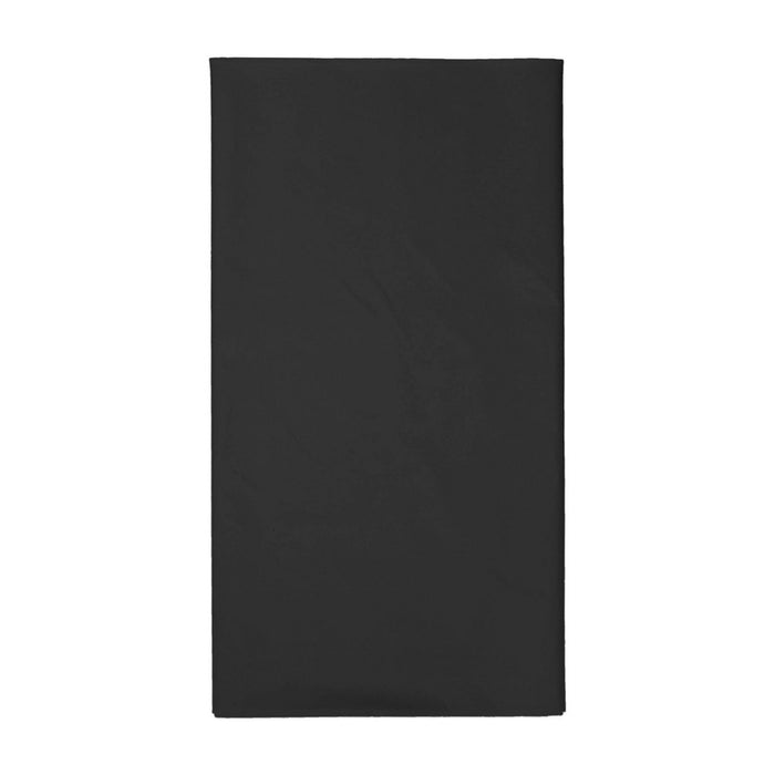 54" x 108" Solid Table Cover Black - Spritz