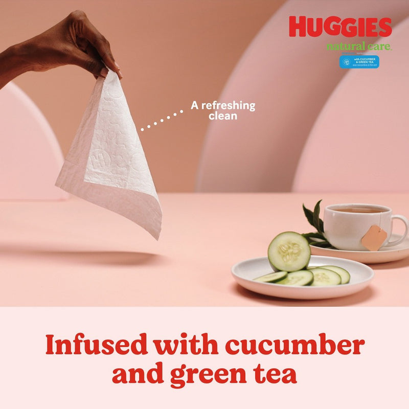 Huggies Natural Care Refreshing Scented Baby Wipes - 168ct/3pk
