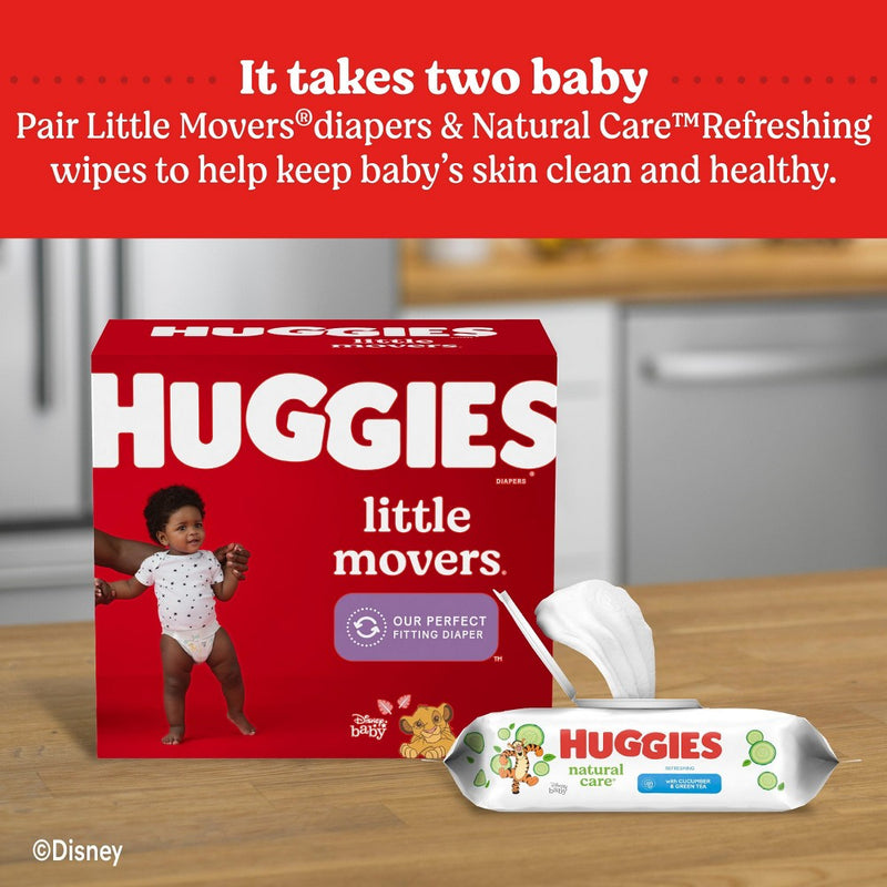 Huggies Natural Care Refreshing Scented Baby Wipes - 168ct/3pk