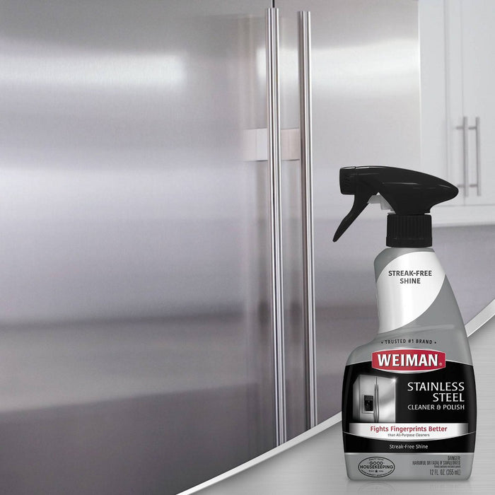 Weiman Stainless Steel Cleaner and Polish Trigger - 22 fl oz