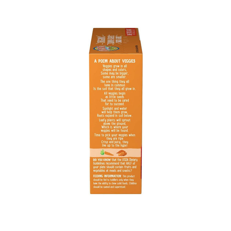 Earth's Best Organic Sesame Street Sweet Potato Carrot Sunny Days Snack Bars - 7ct/0.67oz Each