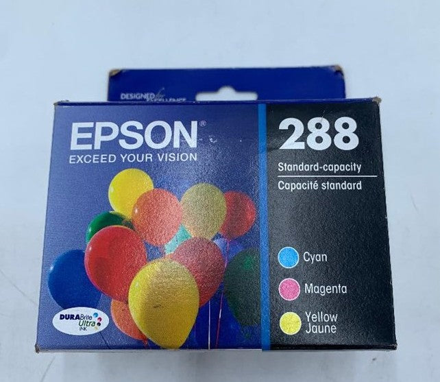 Epson 288 3pk Ink Cartridges - C/M/Y (T288520-CP) - EXPIRED 05/2023