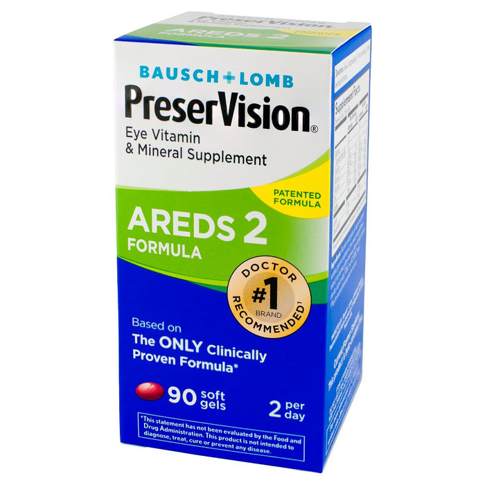 PreserVision AREDS 2 Formula Eye Vitamin & Mineral Supplement Softgels - 90ct