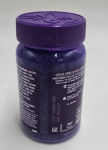 Pure Zzzs Chamomile &Lavender Melatonin Gummies-Wildberry Vanilla-48ct.EXP:02/27