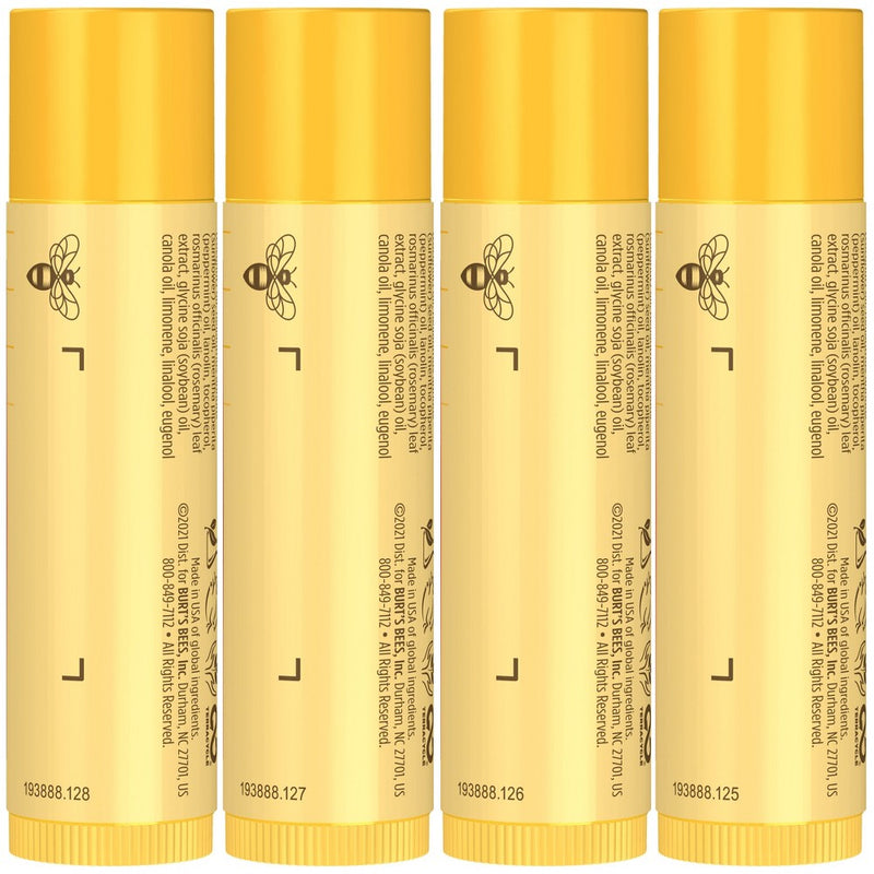 Burt's Bees Jingle Lip Balm Gift set - 4pc
