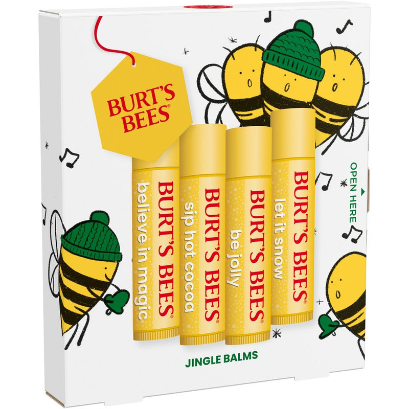Burt's Bees Jingle Lip Balm Gift set - 4pc