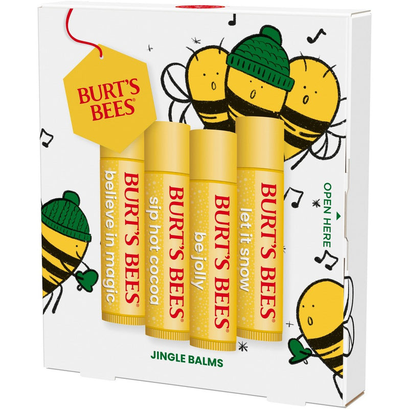 Burt's Bees Jingle Lip Balm Gift set - 4pc