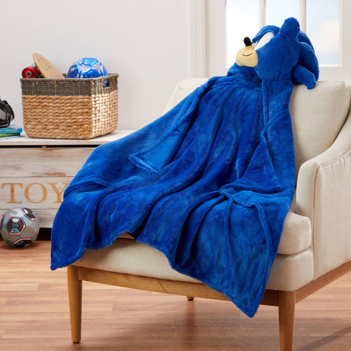 Sonic the Hedgehog Kids' Hooded Blanket