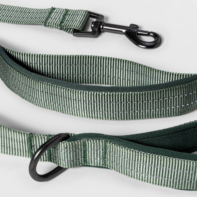 Comfort Dog Leash - L - Green - Boots & Barkley