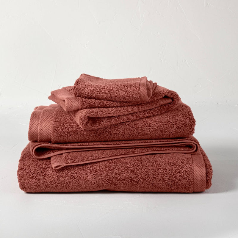 Organic Washcloth Bronze Brown - Casaluna