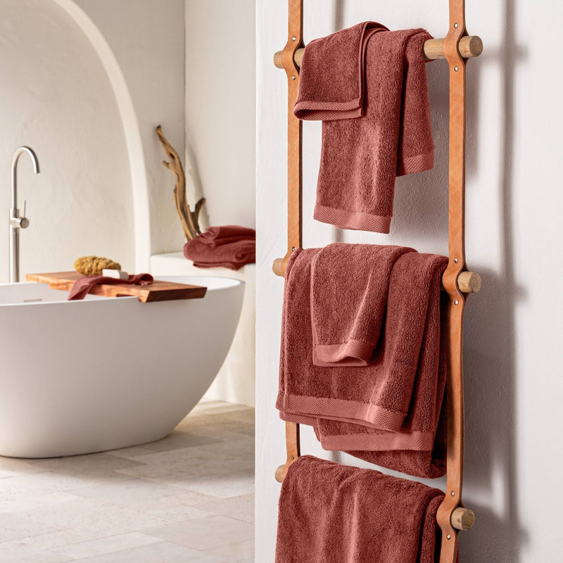 Organic Washcloth Bronze Brown - Casaluna