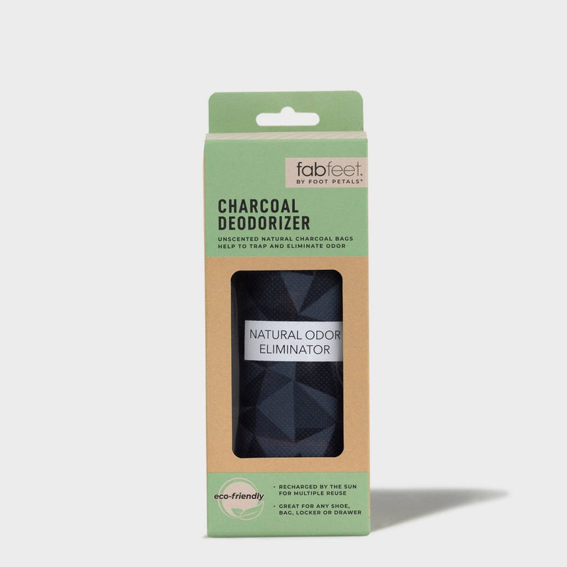 Fab Feet Women's by Foot Petals Deodorizer Charcoal Bags - Black