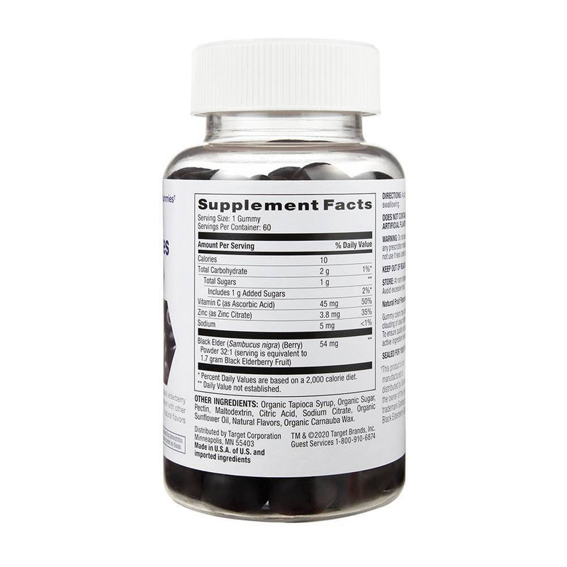 Elderberry Gummies - 60ct - up & up