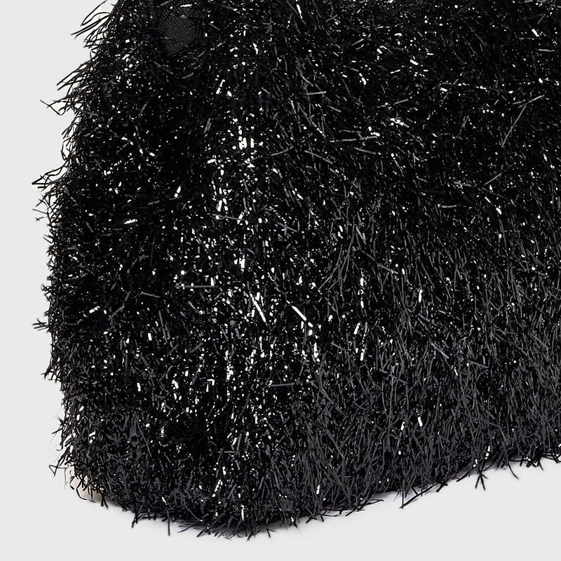 Tinsel Mini Party Tote Handbag - A New Day Black