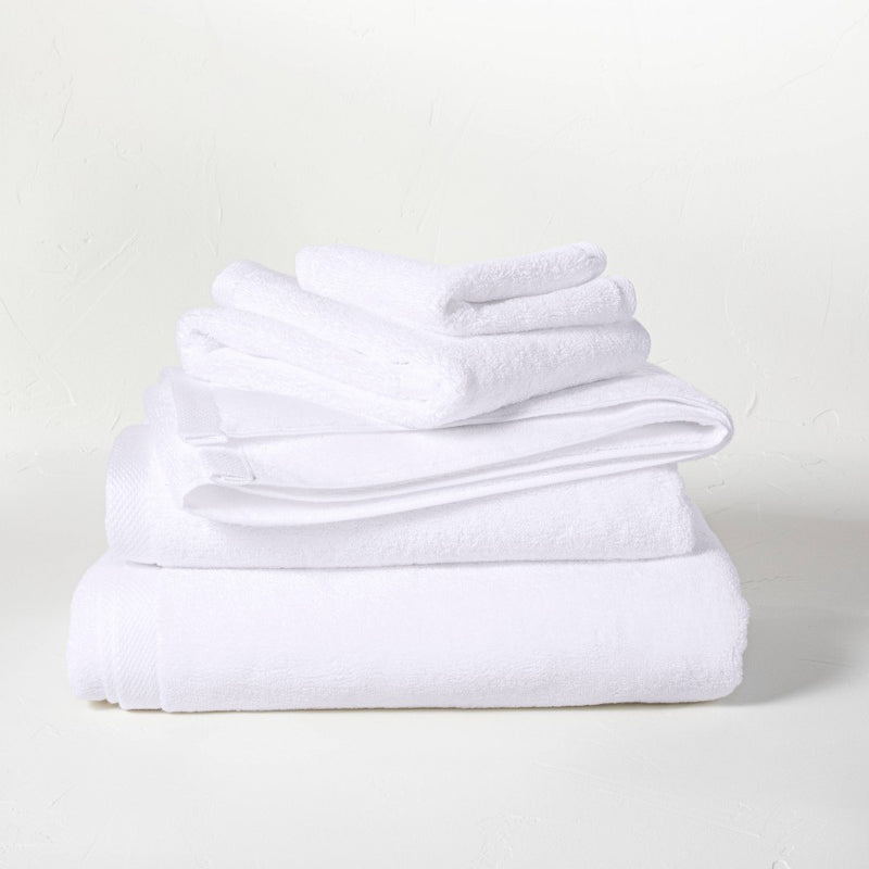 Organic Hand Towel White - Casaluna