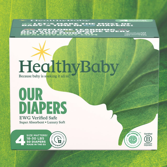 HealthyBaby Diapers - Size 4 - 50ct