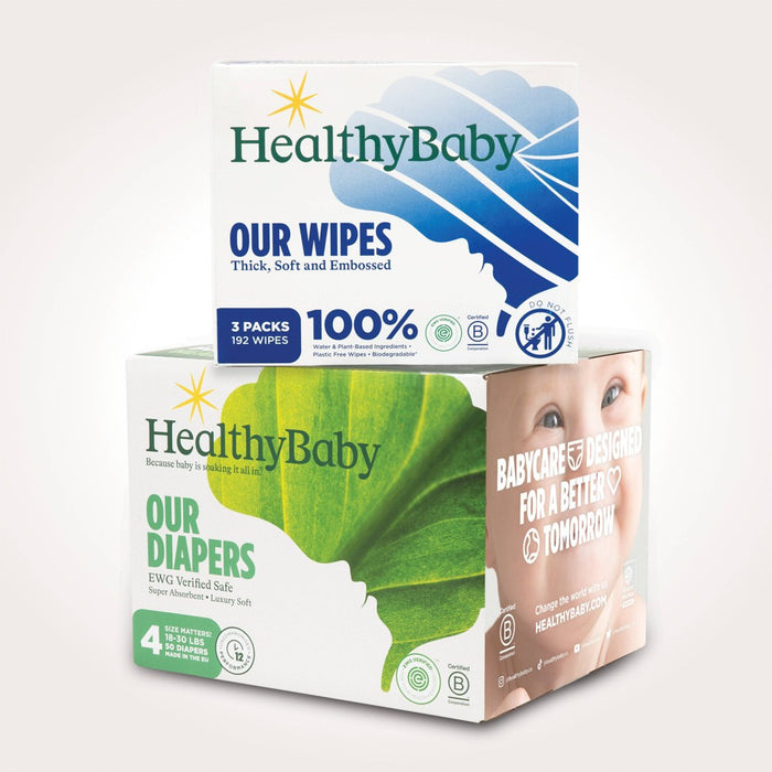 HealthyBaby Diapers - Size 4 - 50ct