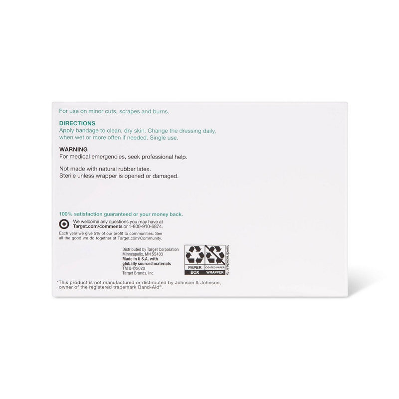 Flexible Fabric Assorted Bandages - 100ct - up & up