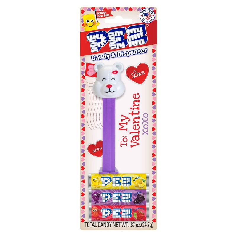 Pez Valentine's Dispenser - 0.87oz (Packaging May Vary)