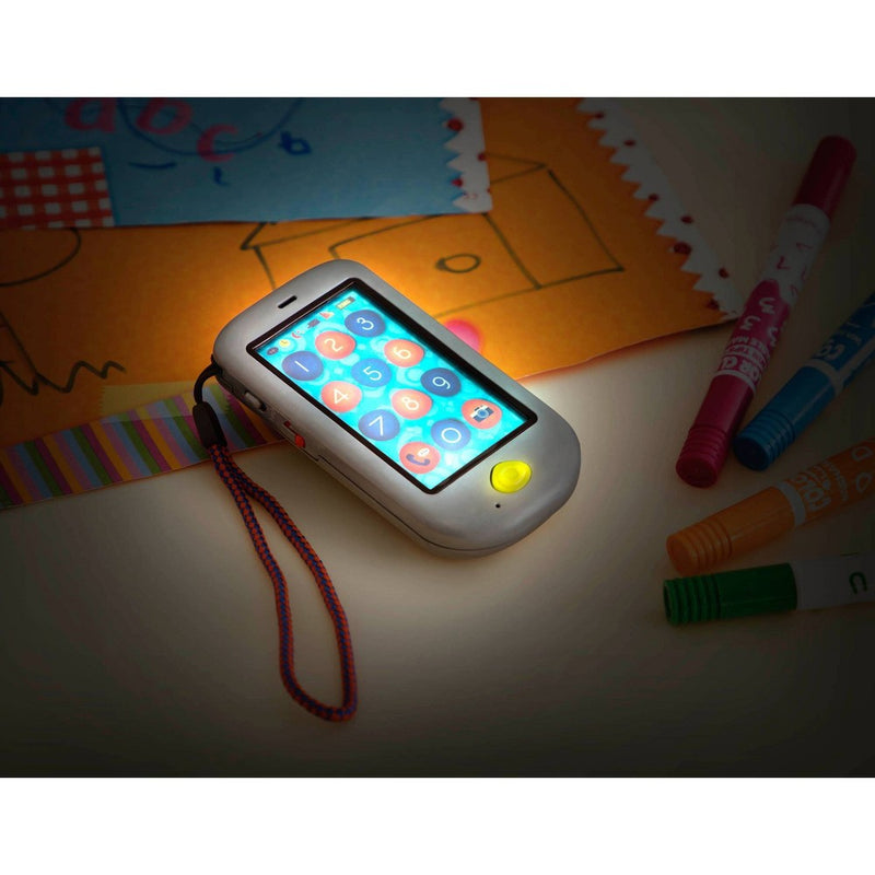 B. toys Interactive Toy Smart Phone - Hi!! Phone Metallic Silver