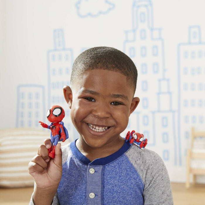 Marvel Spidey and His Amazing Friends Trace-E and Spidey Hero Reveal 2pk