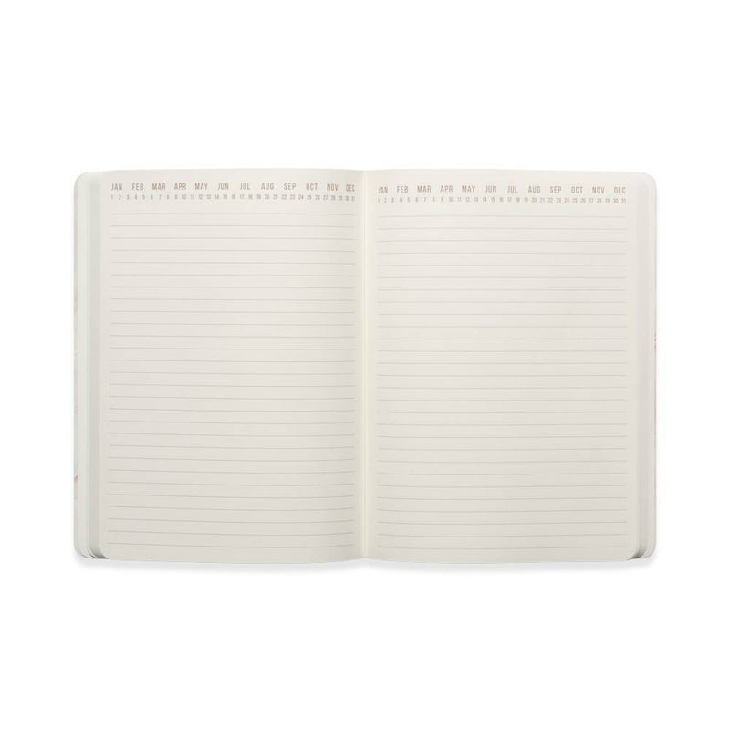 Vegan Leather Journal Terra Cotta Thoughts - DesignWorks Ink