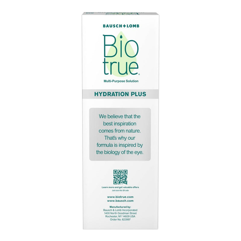 Biotrue Hydration Plus Contact Lens Solution - 10 fl oz