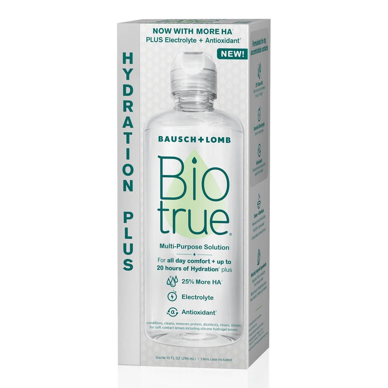 Biotrue Hydration Plus Contact Lens Solution - 10 fl oz
