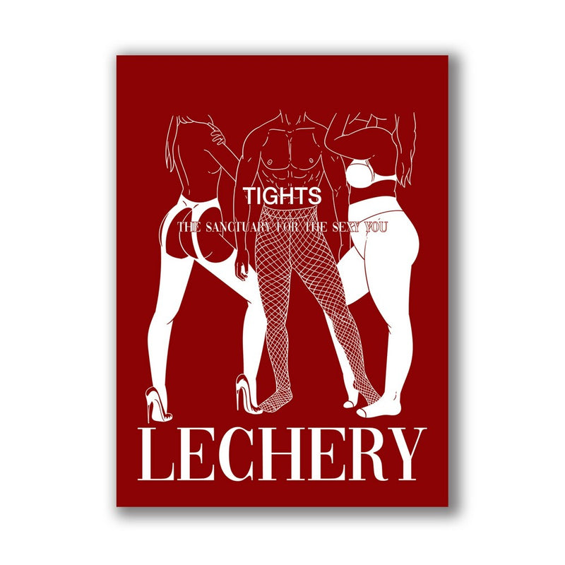 LECHERY Women's Matte Silky Ultra Sheer 8 Denier Tights (1 Pair) - Natural, Large/X Large