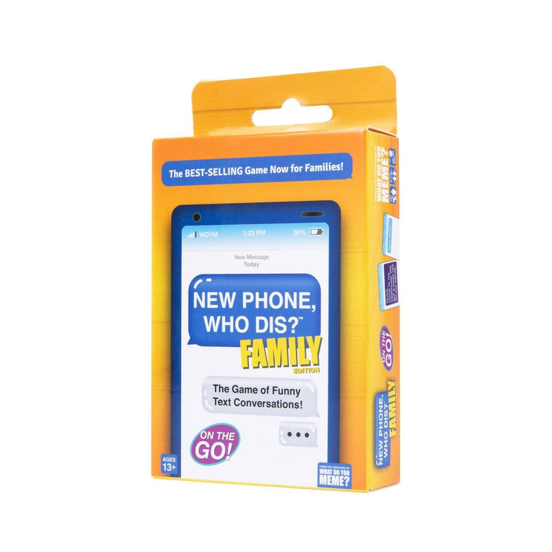 What Do You Meme? New Phone Who Dis? Family Travel Edition Game
