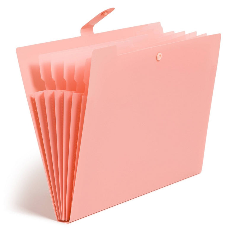 U Brands 3pk Poly Expandable File Holder Soft Summer