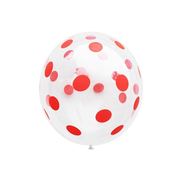 12" 12ct Printed "Happy Birthday" Pastel Balloons Clear - Spritz