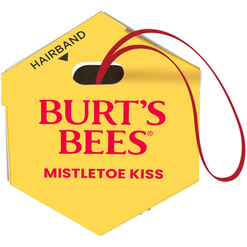 Burt's Bees Mistletoe Kiss Red Vanilla Bean Lip Balm Gift Set - 3pc
