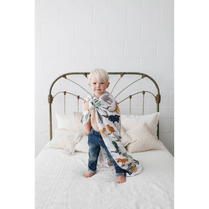 Little Unicorn Cotton Muslin Swaddle Blanket - Friends - 3pk