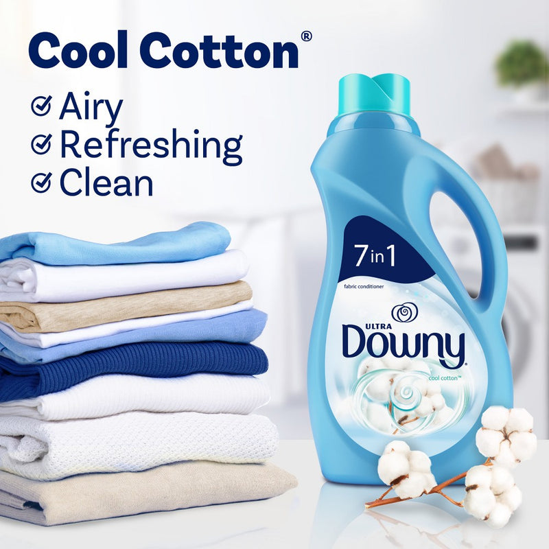 Downy Cool Cotton Ultra Liquid Fabric Softener - 88 fl oz