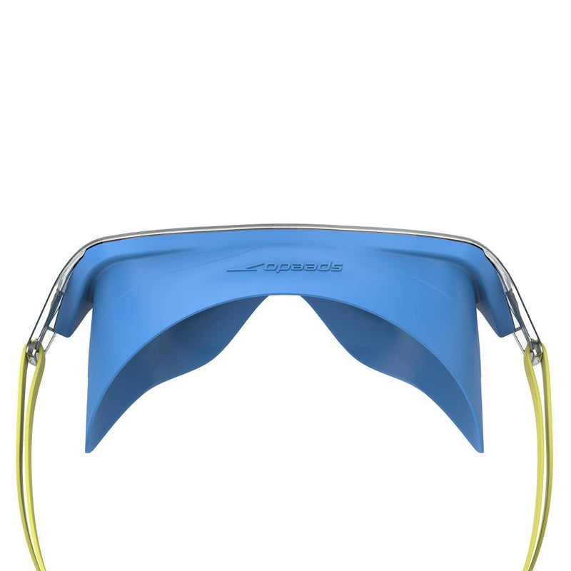 Speedo Kids' Hybrid Swim Mask - Blue/Yellow