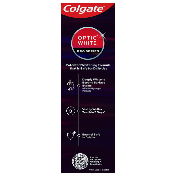 Colgate Optic White Pro Series Stain Prevention Toothpaste - 3oz