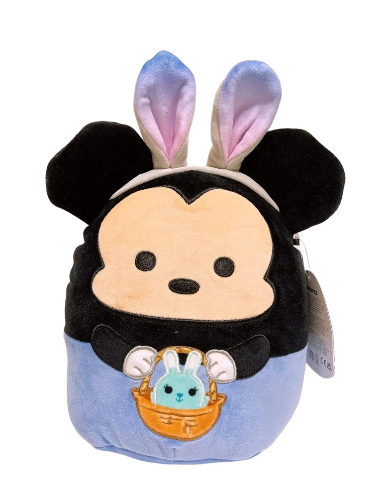 Squishmallows 8" Disney Easter24 - Mickey Blue Pants Bunny Ears Plush Toy
