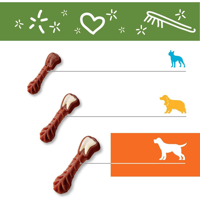 WHIMZEES by Wellness Large Value Bag Dental Chew Dog Treat with Vegetable Flavor - 12.7oz