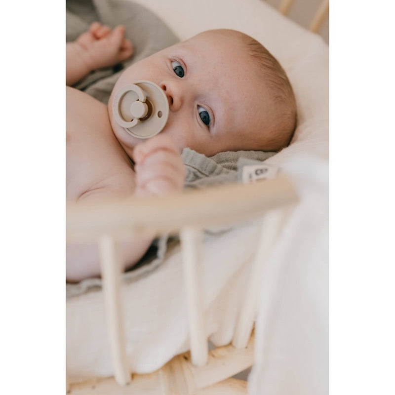 Bibs Colour Pacifier 18m+ - Iron/Sand - 2pk