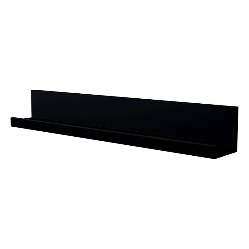 Command Picture Ledge with 10 Mounting Strips Black