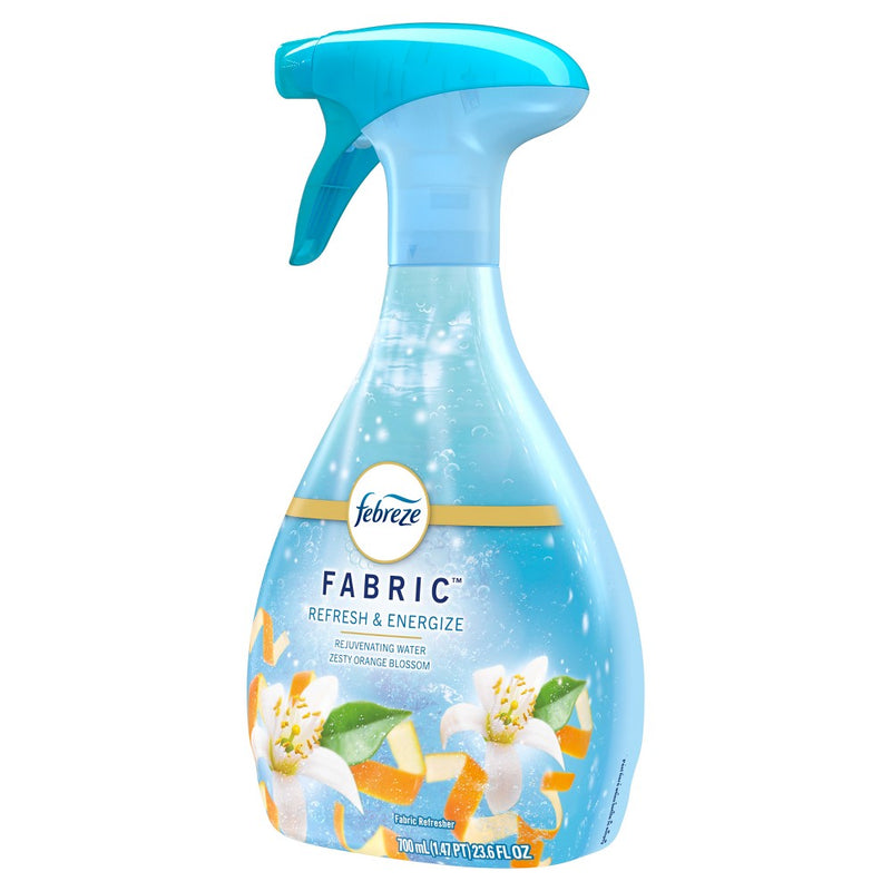 Febreze Fabric Rejuvenating Air Freshener Water Zesty Orange Blossom - 23.6 fl oz