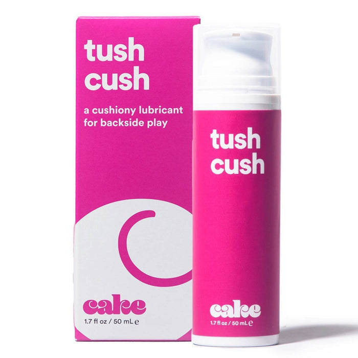 Hello Cake Tush Cush Silicone and Water Based Lubricant for Backside Play - 1.7fl oz