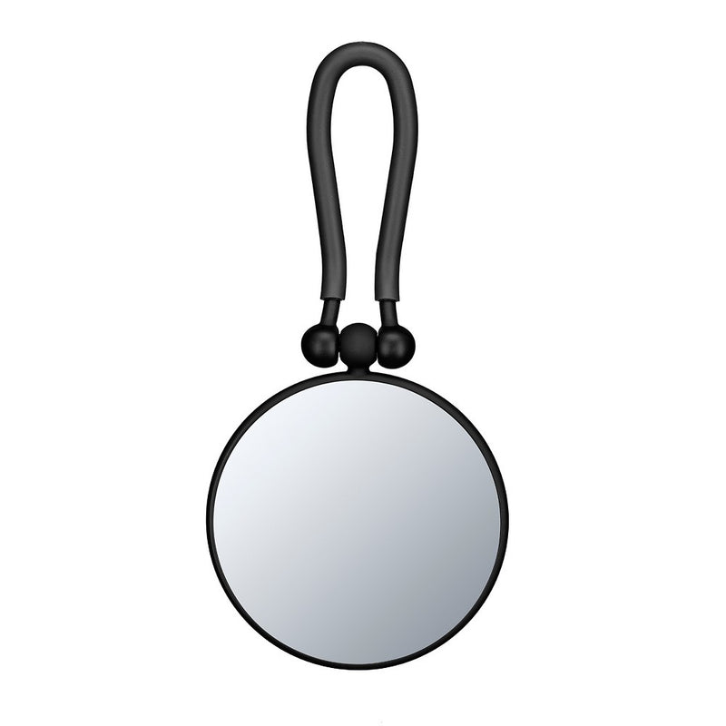 Conair Soft Touch Hand Held Round Mirror - 1x/5x - Black