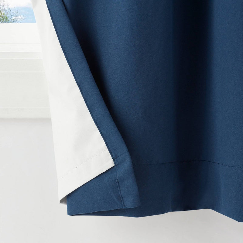 84" Tonal Blackout Window Kids' Panel Blue - Pillowfort