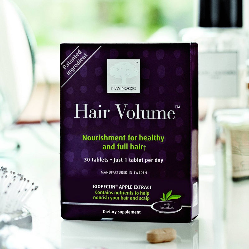 New Nordic Hair Volume Vitamin Tablets with Biotin - 30ct