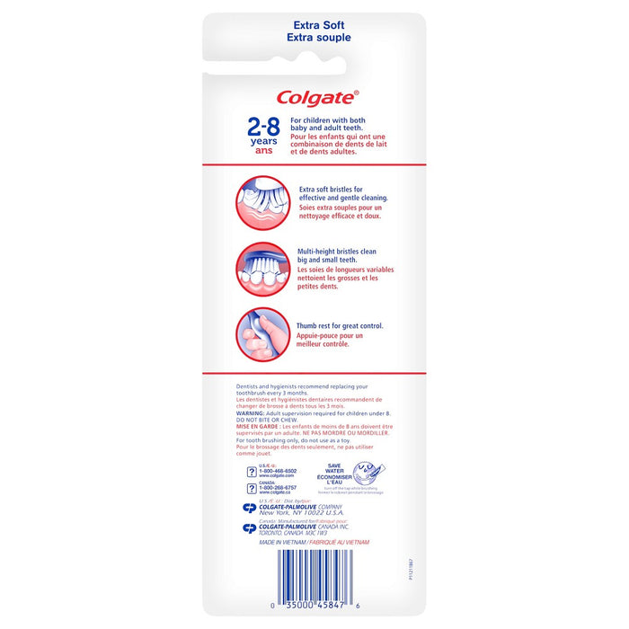 Colgate Kids Toothbrush Value Pack Ocean Explorer Extra Soft - 4ct
