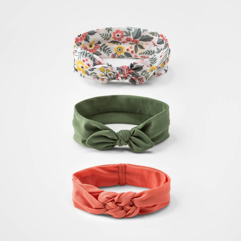Baby Girls' 3pk Sailorknot Headwrap - Cloud Island